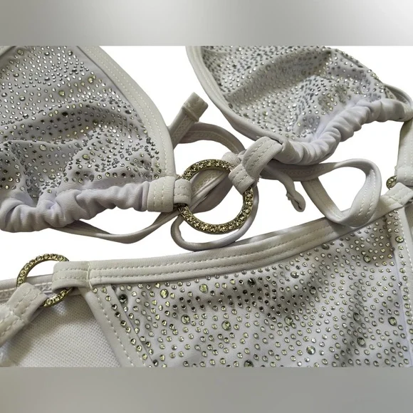 Nwot Rhinestone Bikini - Picture 7 of 8